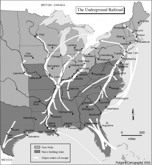 THE UNDERGROUND RAILROAD