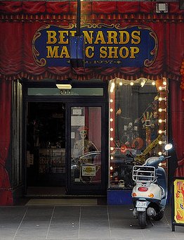 Bernards Magic Shop, Melbourne