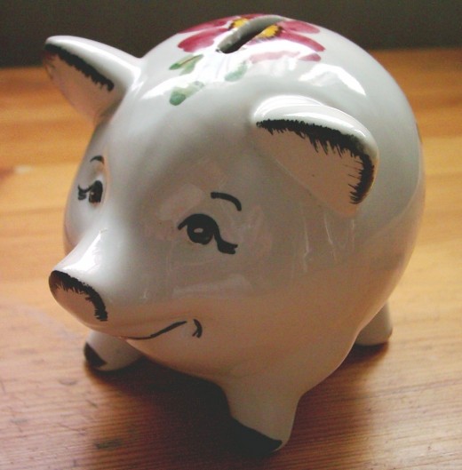 Piggy Bank If you don't want to -  Don't Sacrifice but -  Please Do not waste