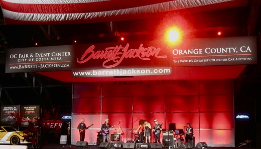 The Opening Night Gala at the Barrett-Jackson Auto Auction in Orange County, CA.
