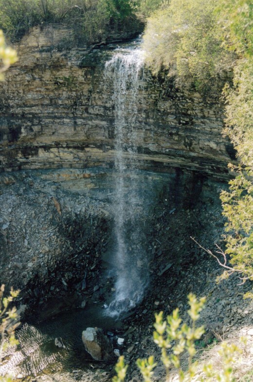 Borer's Falls as it looks today.