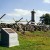 Monuments to Union and Confederate soldiers.