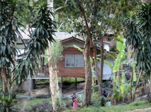 Bungalow balcony