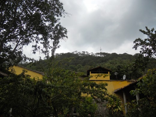 When the mines were active, armed gunmen where needed hidden in these high perches.