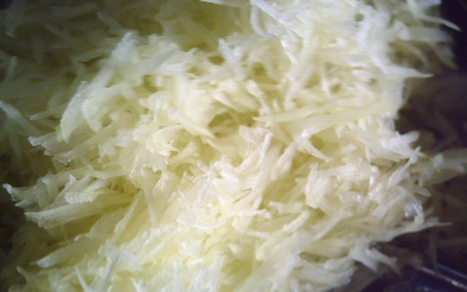 Shredded Papaya (Photo by Travel Man)