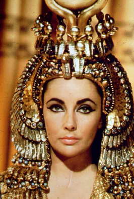 Elizabeth Taylor as Cleopatra 