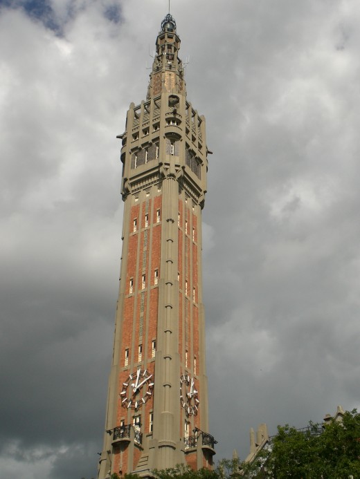 The belfry of Lille's City Hall