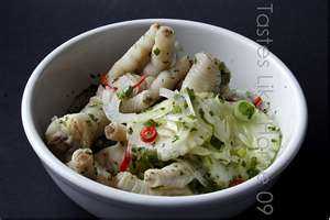 Souse: a kind of broth that's usually made with pig or chicken feet.