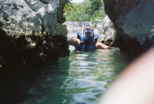 Snorkeling in Cancun Mexico