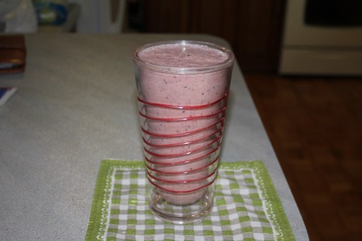 Delicious shake with great nutrition value that will keep you full for several hours.