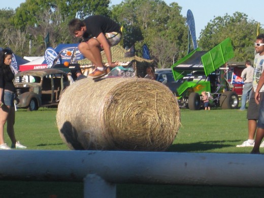 Fun at the show