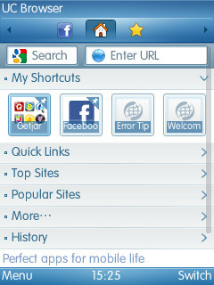 UC Mobile Web Browser