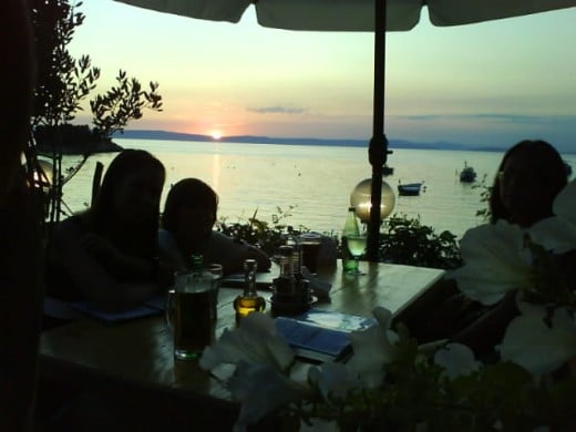 Insel Rab, Croatia - The starters tasted so delicious and the mixed fisch grill was perfect.