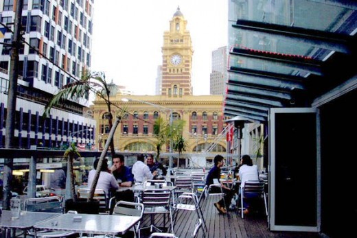 The Joint Bar Melbourne - Balcony beer garden