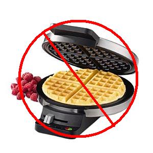No more waffle iron!