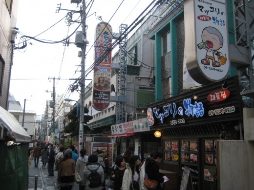 Plenty of restaurants in Korea Town