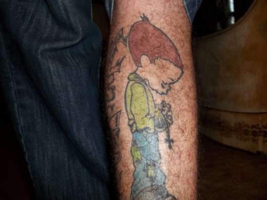   Jul, 15, 2011 Lisech Global Ventures        Tatoo by William Rainey used with permission. 