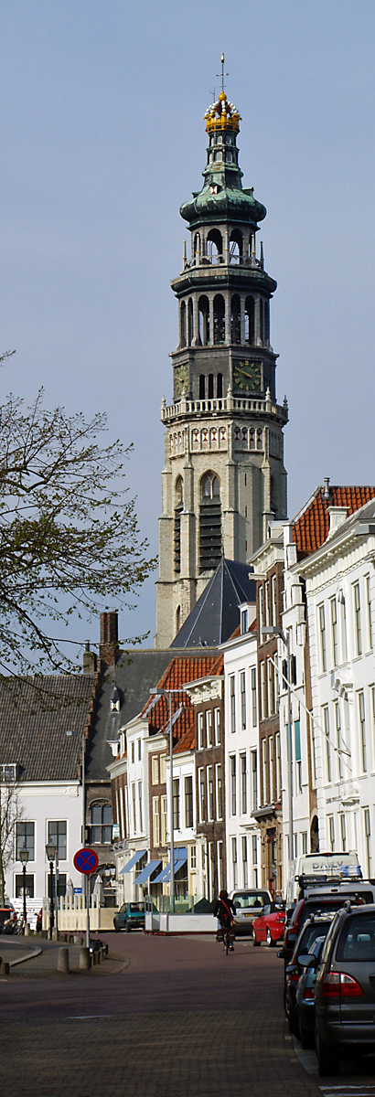 The Lange Jan tower of the abbey complex, Middelburg