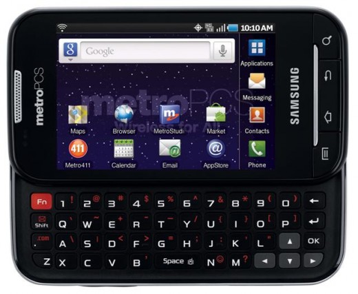 Samsung Galaxy Indulge, 4G, Android, but rather limited
