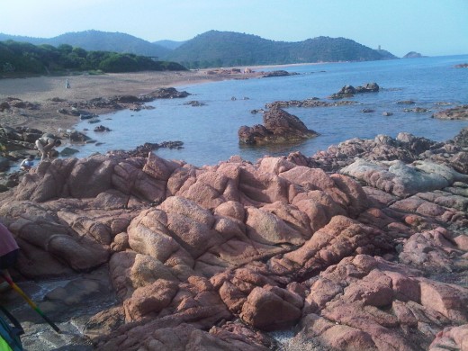Coastline of Corsica