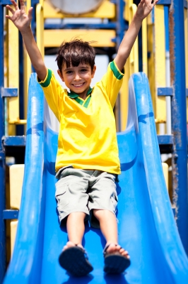 Children need plenty of active play for their mental and physical well-being.