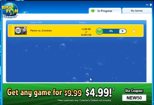The real game gets downloaded. What in the world did we download before?