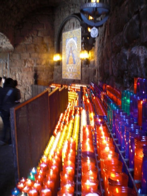 The Path of Candles within Montserrat Monastery is itself a revered attraction in the retreat.