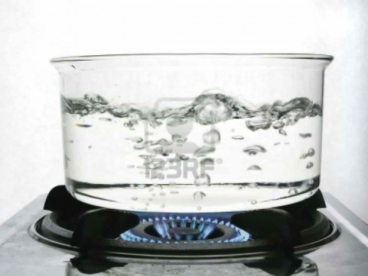 Use only boiled or distilled water