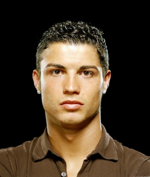 Cristiano Ronaldo hairstyle.