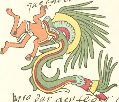 Quetzalcoatl, the Feathered Serpent