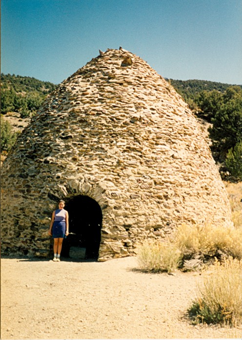 Picture of me standing near the charcoal kilns in Death Valley.  This picture was taken in 1993.
