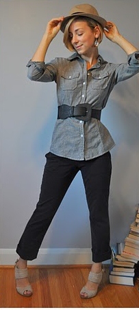 This hat is an outfit starter! 