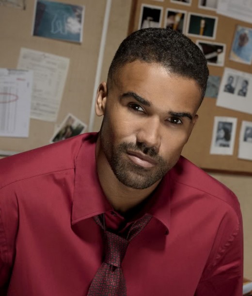 Shemar Moore taper fade hairstyle.