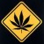 Marijuana sign Marijuana sign