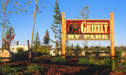 Grizzly RV Campground in West Yellowstone
