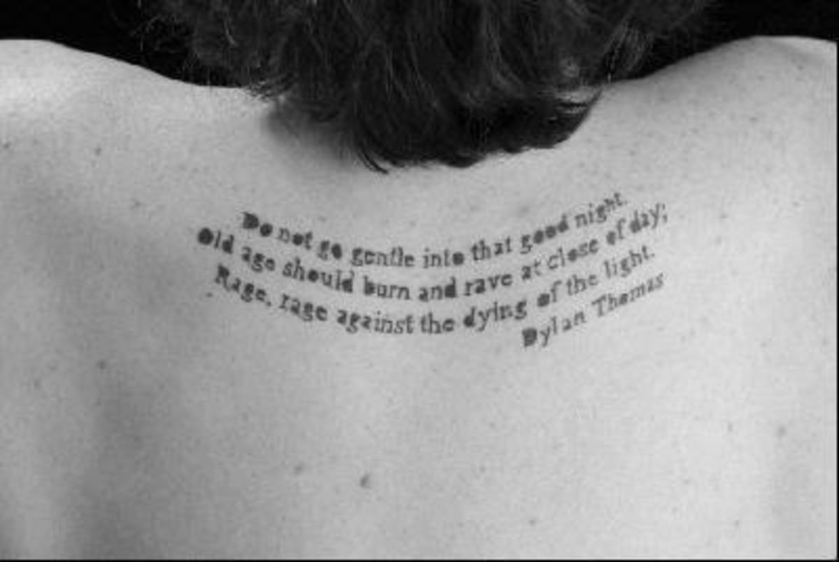 Literary Tattoo Ideas Poem Tattoos TatRing