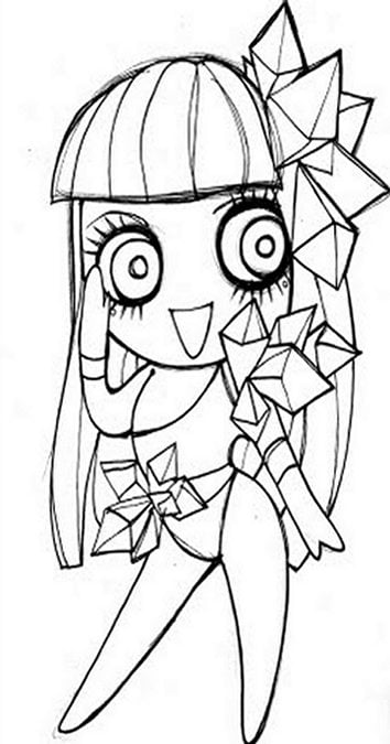 Lady Gaga Coloring Pages Free Colouring Pictures to Print - Cartoon Caricature 