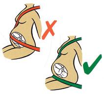Seat belts worn correctly and air bags turned on are recommended during pregnancy.