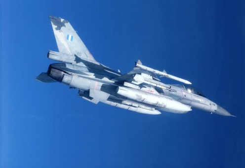 Observe the Eagle (SQN Symbol) at the tail of the acft