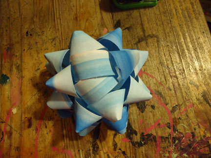 handmade gift bow