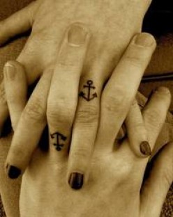 Couples Matching Infinity Tattoos