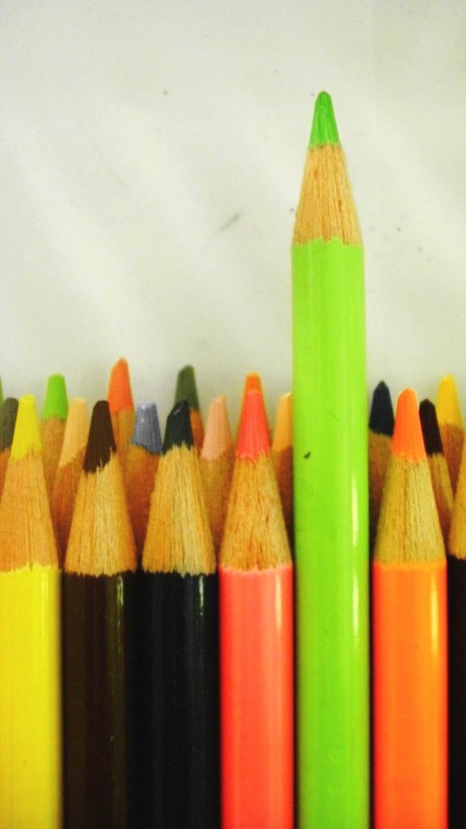 Just opening up my box of colored pencils brightens my mood.
