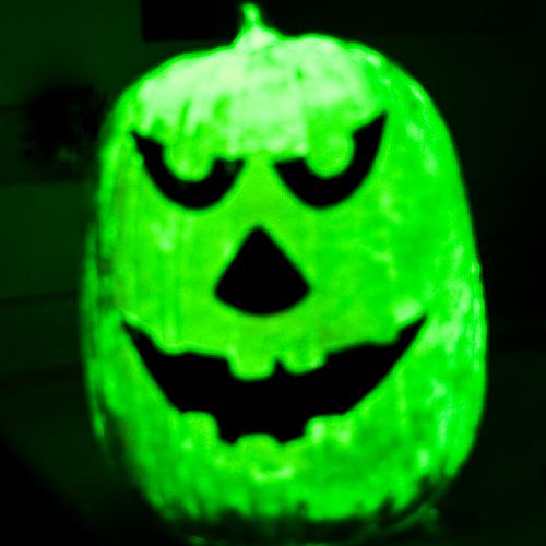 glow in the dark pumpkin