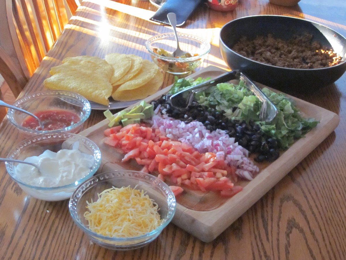Beef Tacos Recipe, Guacamole Home Made