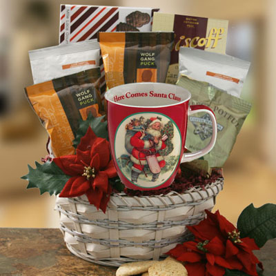 Create Your Own Personalized Christmas Coffee Mugs Gift Basket
