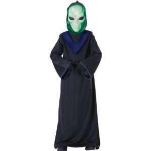 Kids glow in the dark alien costume