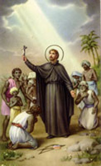 St.Francis Xavier having studied philosophy for two years he became master of arts, then taught philosophy at Beauvais college,  though he lived in that of St. Barbara. If St Farncis Xavior was born in 1506,It is Jesus who was born as St.Francis.