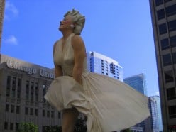 Marilyn Monroe Reaches New Heights in Chicago, IL