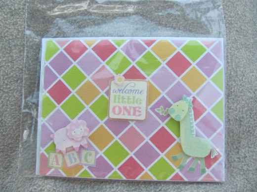 Baby shower card
