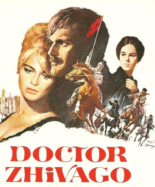 "Dr. Zhivago" is an emotionally gripping love drama.